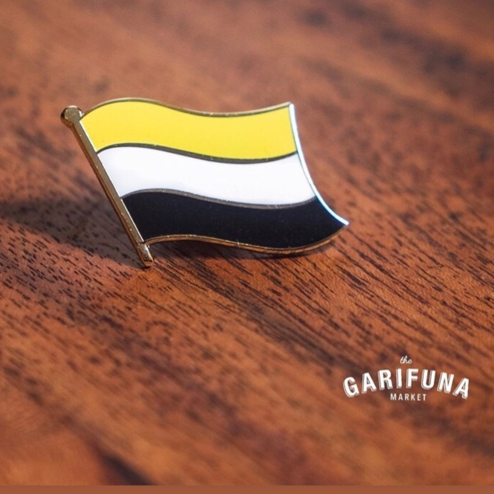 Garifuna Flag Pin | The Garifuna Market ™